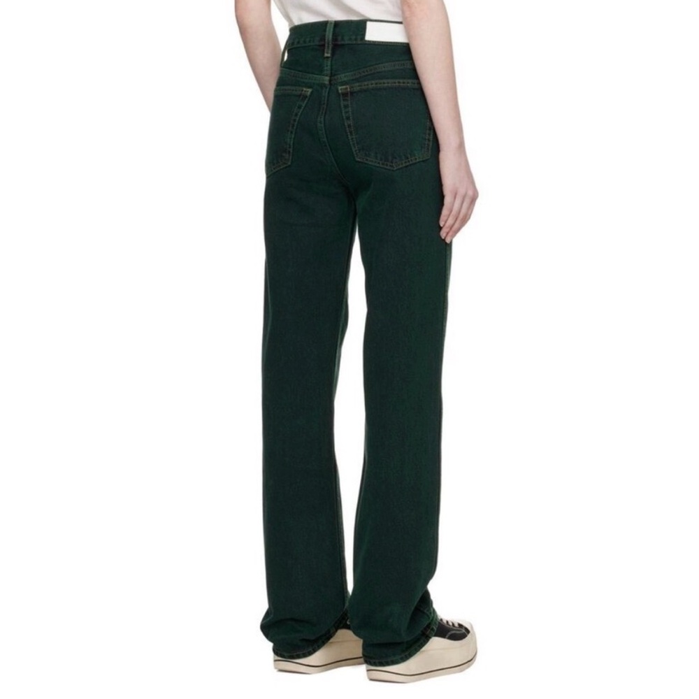 NWT Re/Done Teal Denim Jeans - Picture 2 of 5